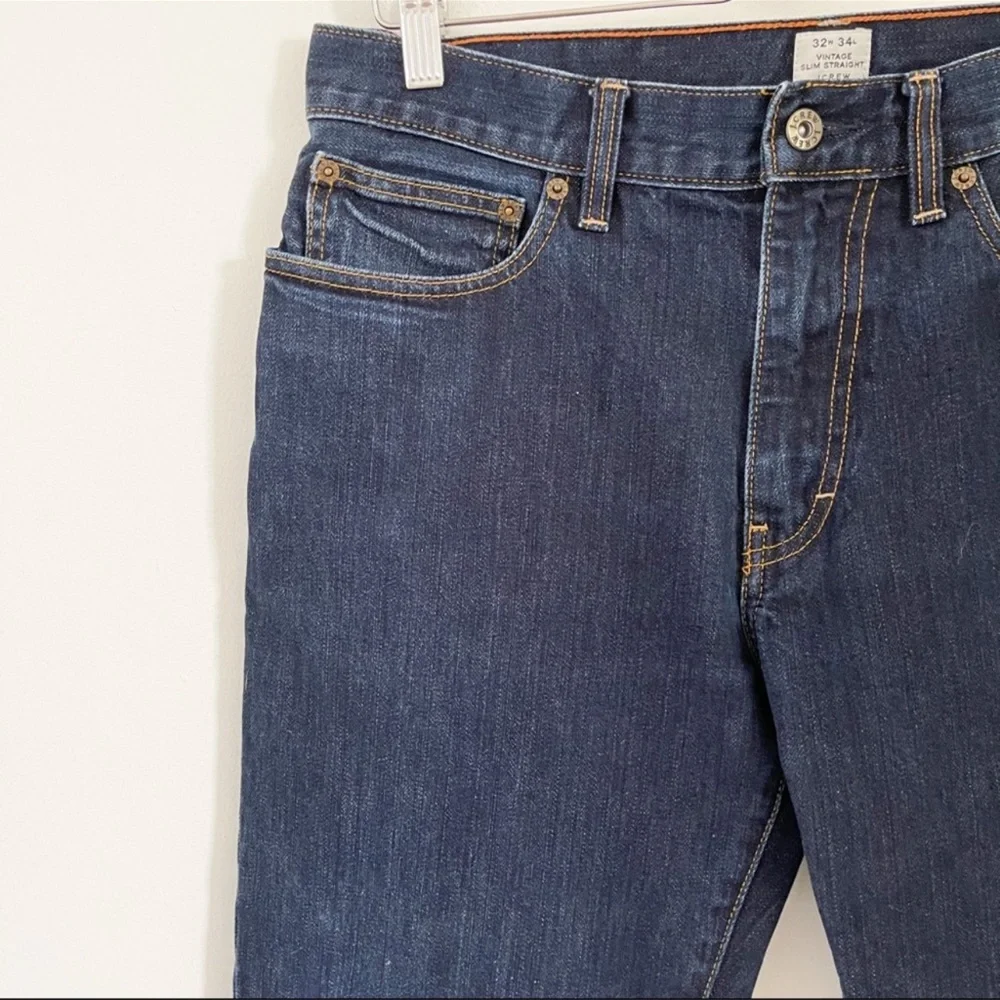 J. Crew Vintage Slim Straight Jeans